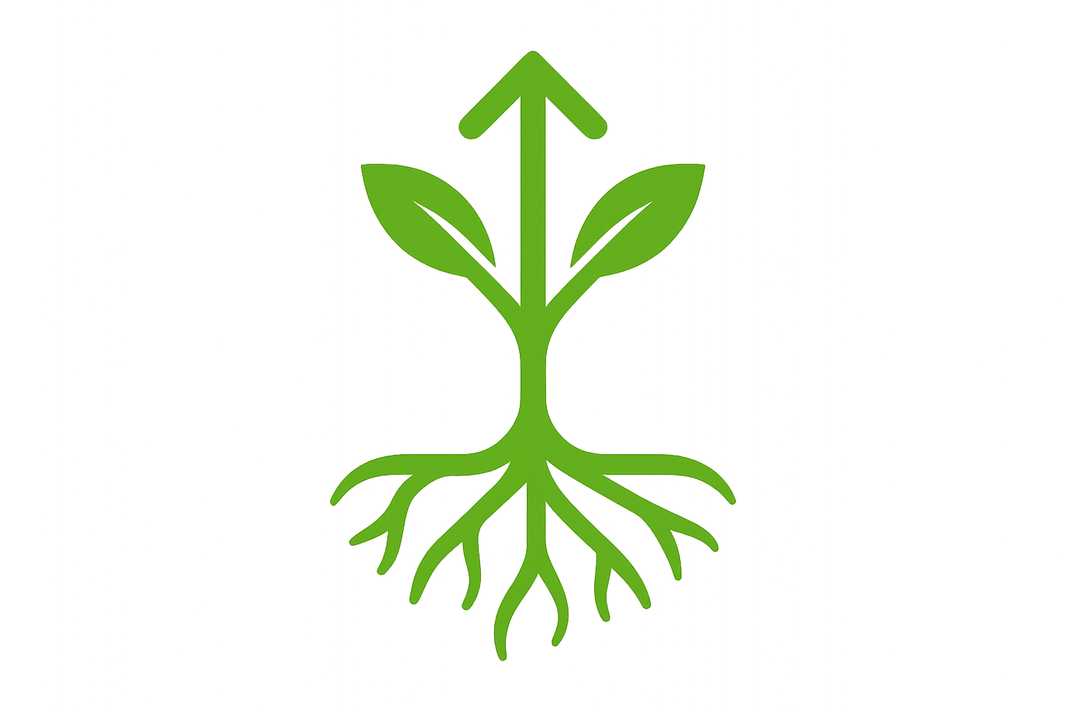 Icon ohne weißen Hintergrund zum Thema stark im frühjahr